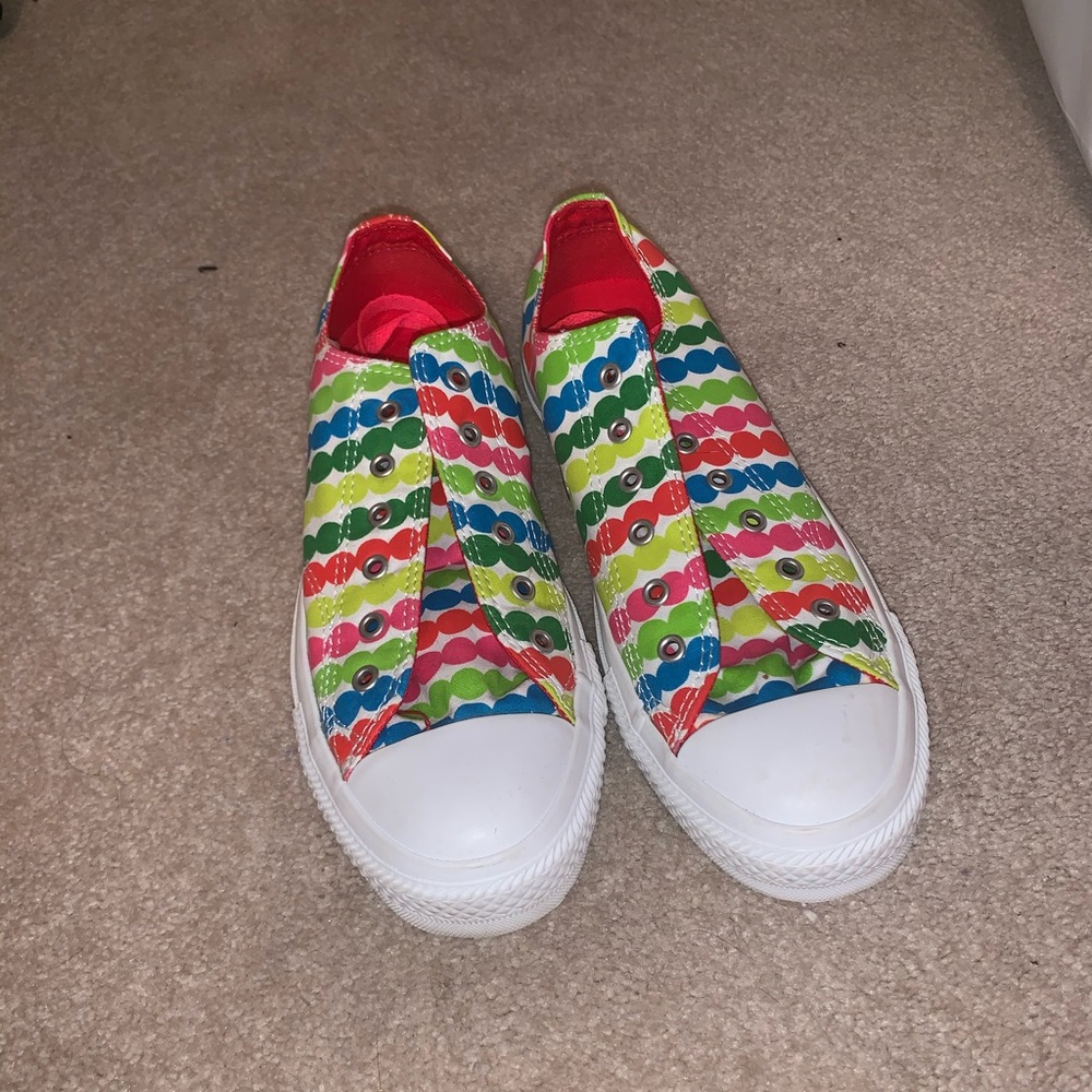 Multicolored Converse